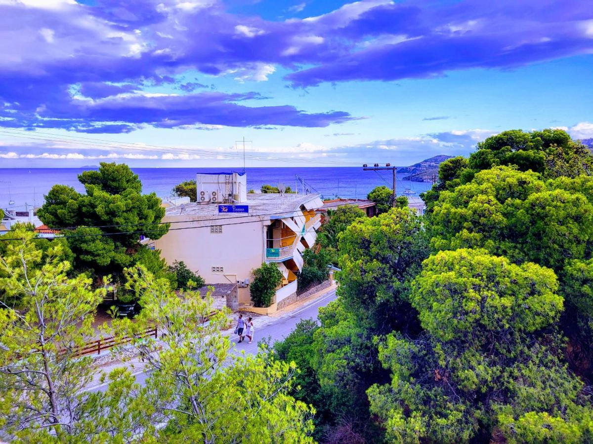 Отель Possidon Agia Marina  Экстерьер фото